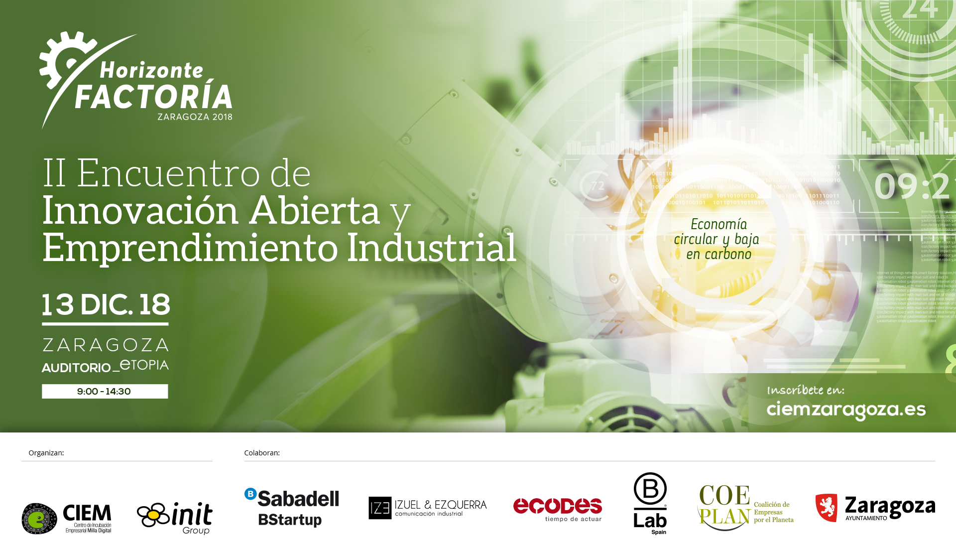 II Encuentro de Innovación Abierta y Emprendimiento Industrial